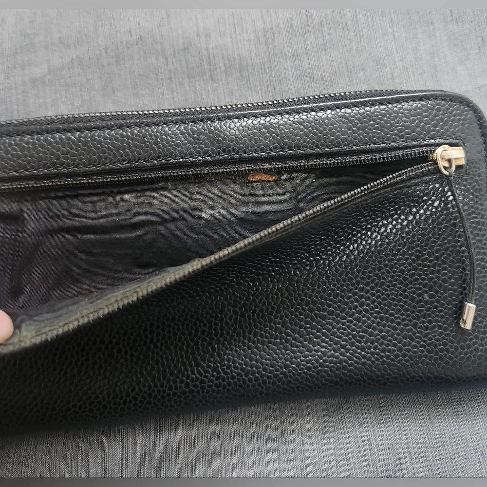 Chanel Cavier Timeless CC Zip-Around Long Wallet - Picture 3 of 11